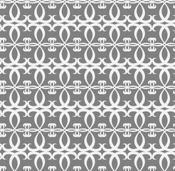 Vector seamless texture in the form of an abstract pattern on a gray background