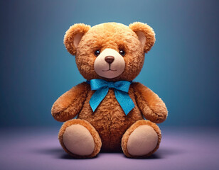 Cute teddy bear. Soft plush toy