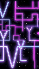 Mobile phone / portrait oriented background in neon colours