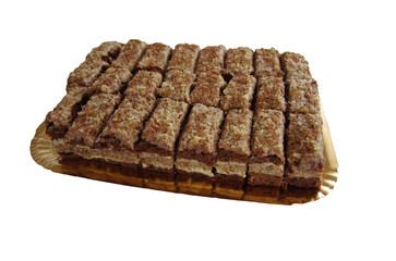cake with light cream sweet