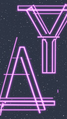 Mobile phone / portrait oriented background in neon colours