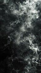 Obraz premium Smoky billowing gas cloud texture pattern background. Generative AI