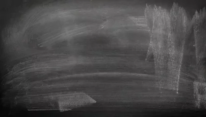 Foto op Plexiglas background of chalk rubbed out on blackboard © Raymond