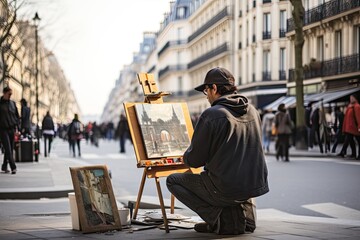 Artist sketches the streets capturing the essence of everyday life