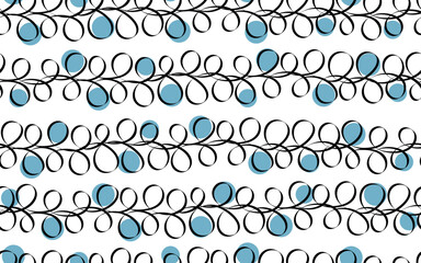 seamless pattern. figures. abstract shapes. the doodle pattern. pattern. style. colored. on a colored and white background. light bulbs. for textiles and printing. vector. package. the wrapper.