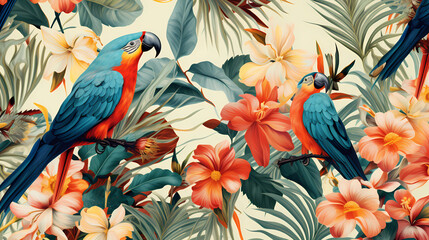 Tropical Bliss: Paradise Pattern