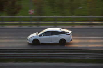 Electric vehicle drive in highway