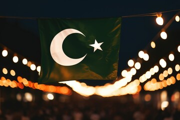 Pakistan day: celebrating unity, freedom, and heritage in a symphony of green and white, honoring the nation's journey towards independence and prosperity on this historic occasion.