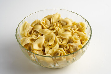 Tortellini with prosciutto