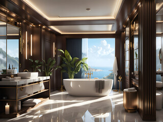 Elegant Minimalism Personified - Modern Bathroom Design
