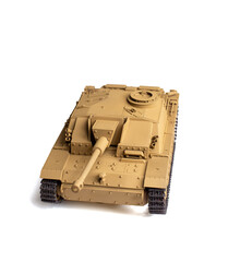 Scale model of old vehicle