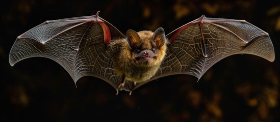 Capture of a Daubenton's Bat's Graceful Wing: Myotis daubentonii Soars