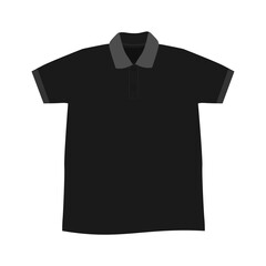 polo shirt mockup front view