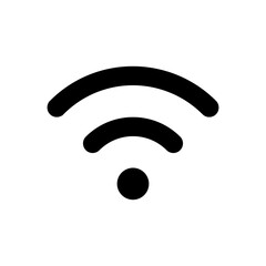 Wifi icon vector. signal vector icon. Wireless  icon vector