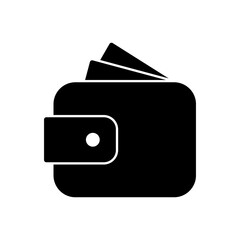 Wallet icon vector. wallet vector icon