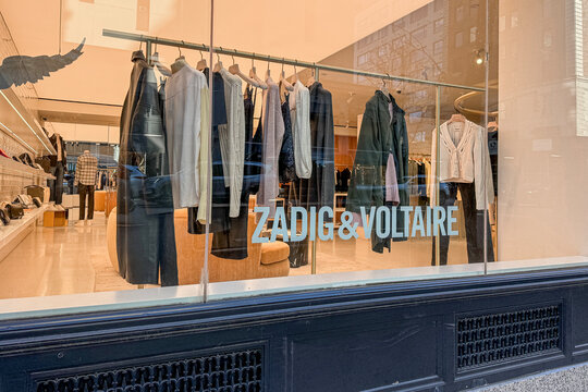 Zadig & Voltaire clothing store on Madison Avenue.