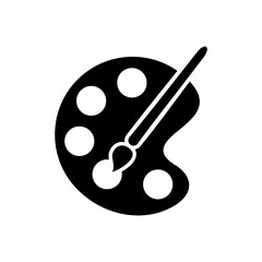 Paint icon vector. paint brush icon vector. paint roller icon vector