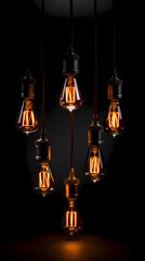 Obraz premium lantern with pumpkin