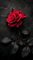 red rose