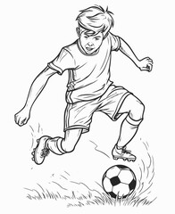 football player kicking ball