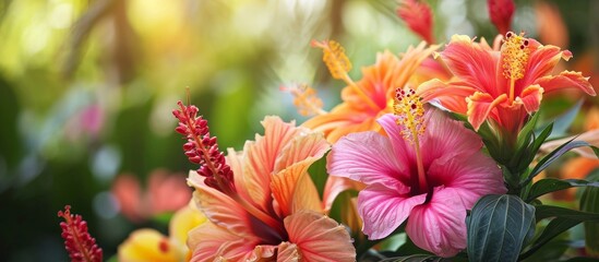Discover the Exotic Beauty of a Flower-Filled Garden with Exotic Blooms, Colors, and Enchanting Aromas