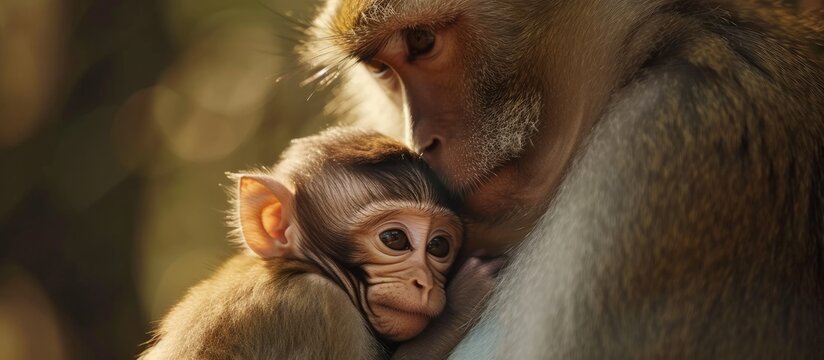 Close-Up: A Heartwarming Mother, Child, Monkey Bond That Will Make You Go 'Awww'