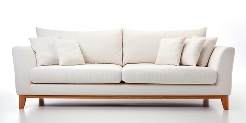 White background, 3-seater couch.
