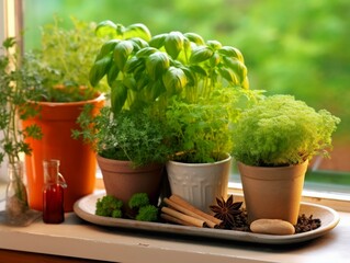The simple pleasure of windowsill herb gardening