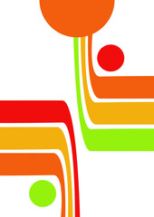 abstract background with circles