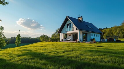 house in the countryside