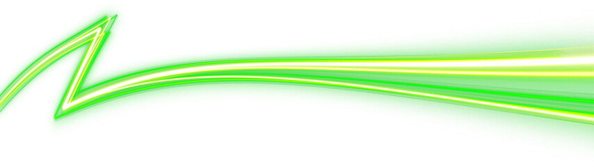 glowing laser neon line effect © irham