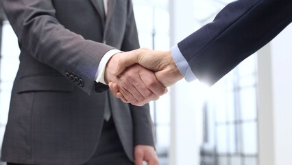 Handshake, agreement after the transaction