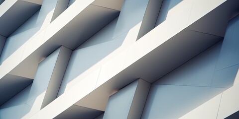 Modern architectural details in abstract background lines.