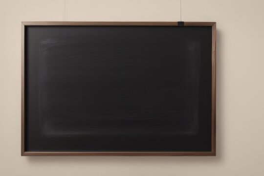 Blank blackboard chalkboard background. Black chalk board background.