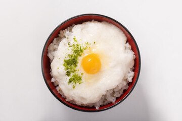 とろろご飯（麦めし）