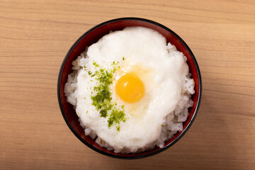 とろろご飯（麦めし）