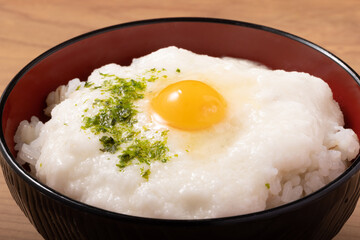 とろろご飯（麦めし）