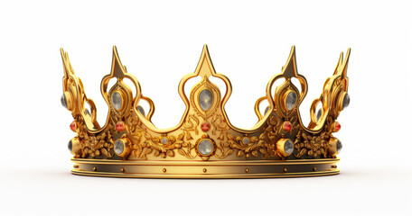 Dynasty's Crown Exquisite Gothic Design in Golden Splendor