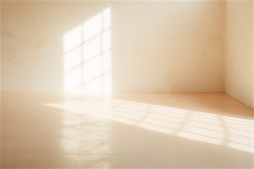 Obraz premium empty room with floor