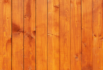Orange wooden boards texture