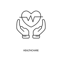 healthcare Icon Vector Design Template. Editable Stroke.