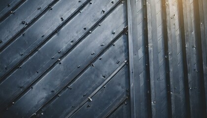 Brushed Metal Steel Wall Grunge Background