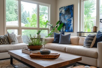 Elegant Luxury Living: Minimalist Comfort,Modern Minimalism in Luxurious Living