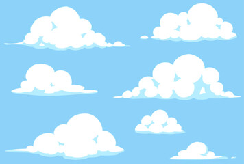 カットイラストセット_雲