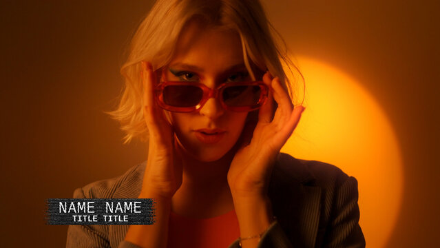 End of Transmission Lower Third