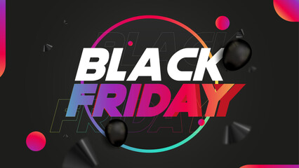 Black Friday Grphic Vector Background