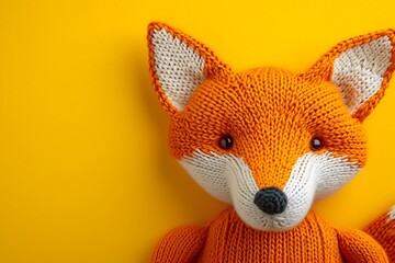 DIY knitted children's toy