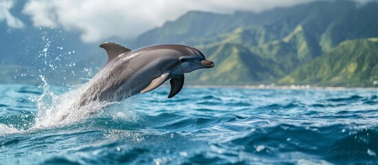 Dolphins Photographed Playfully in Hualien, Taiwan: A Encounter with Dolphins in Hualien, Taiwan's Mesmerizing Waters