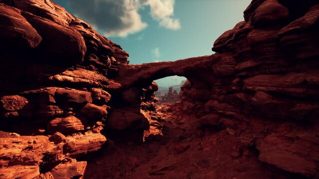Beautiful Arches National Park in United States