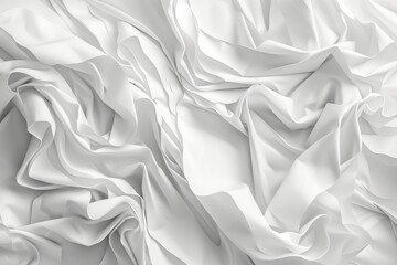 white abstract wavy fabric 
